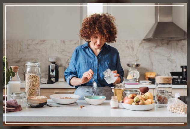 woman using coconut oil benefits
