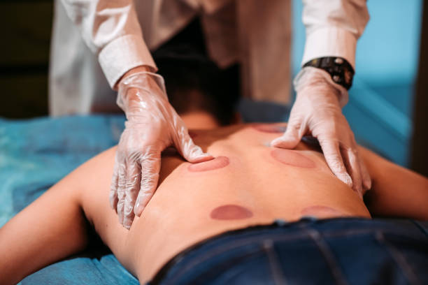 physiotherapist performing treatment