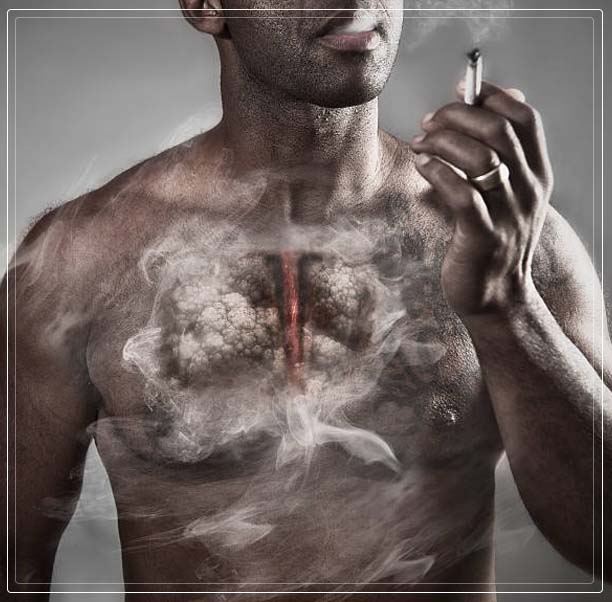 diseased body without quit smoking