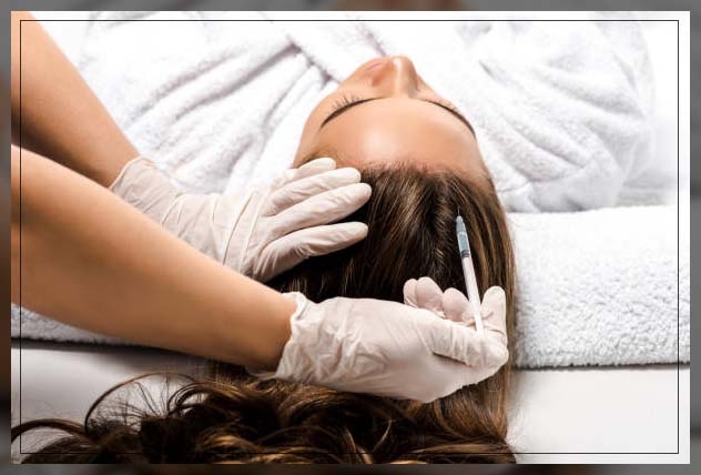 botox hair treatment application