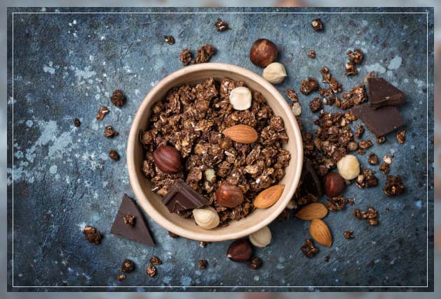 cocoa and oat meal mix
