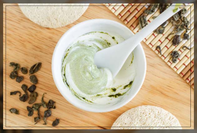 green tea benefits mask