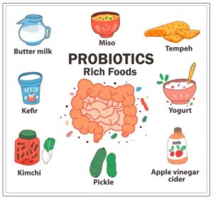 How Probiotics diet helps to keep your health better