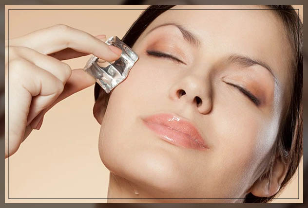 facial icing benefits