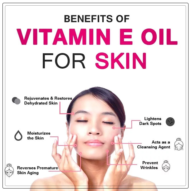 oil application on skin